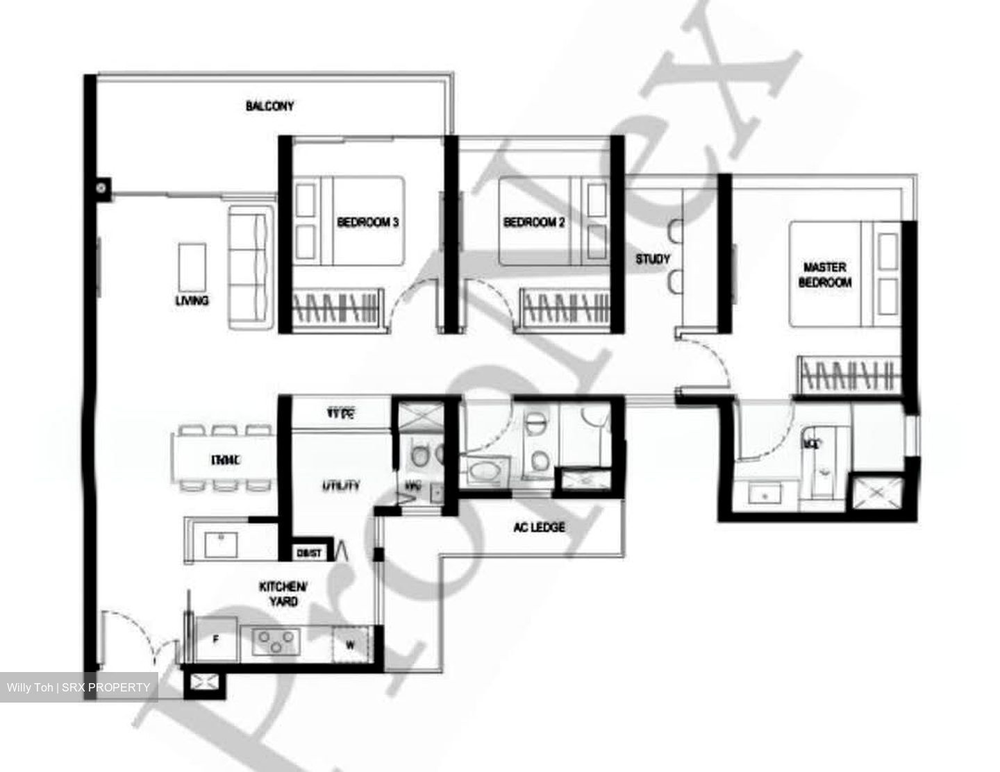 Twin Vew (D5), Apartment #583062801
